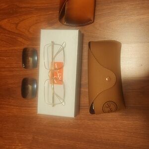 Ray Ban 1969 Rectangle Clear glasses